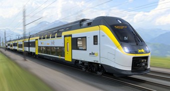 Doppelstockzug Alstom Coradia Max Aussenansicht 
